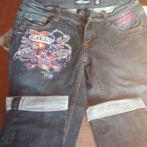 Ed Hardy jeans!